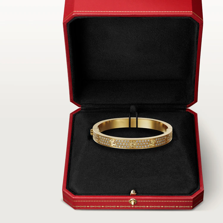 Bracelet Love Diamonds Paved Classic CR