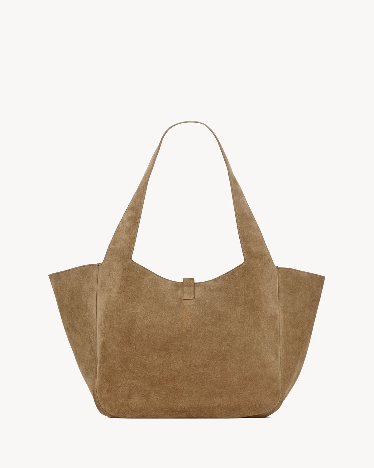Saint Laurent Women's Brown Suede Bea Tote Bag